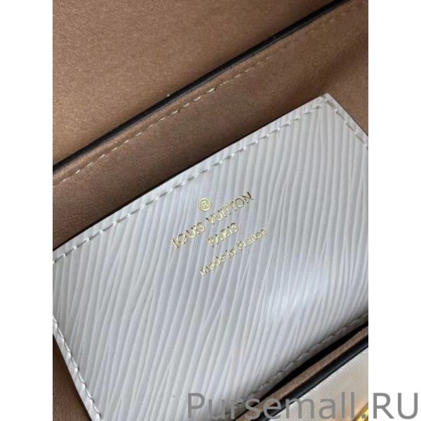Twist MM Bag In White Epi Leather M55513 - Image 8