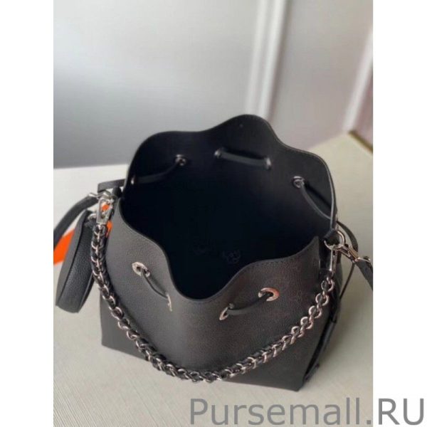 Bella Bag In Black Mahina Leather M57070 - Image 8