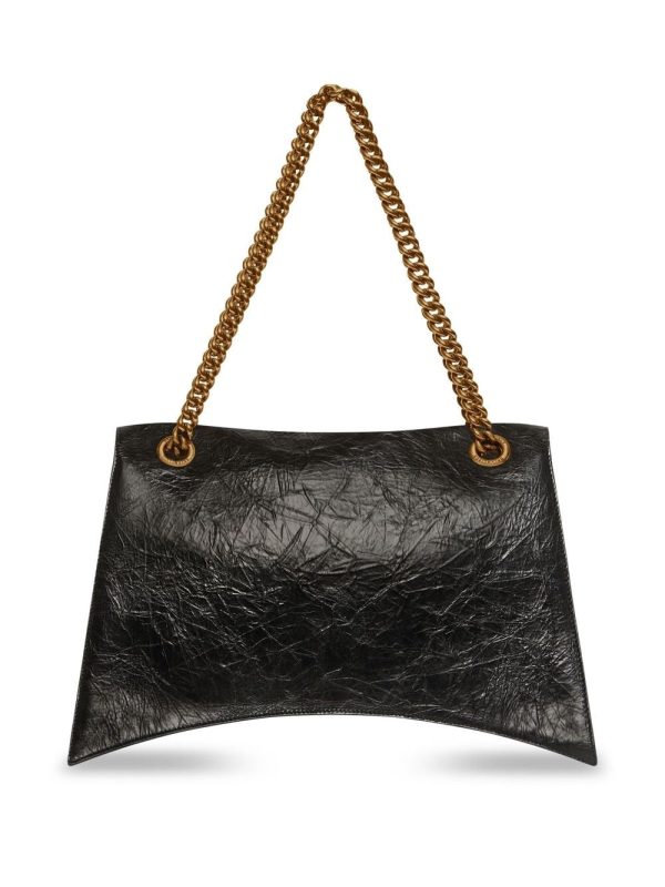 Balenciaga logo-plaque leather shoulder bag - Image 3
