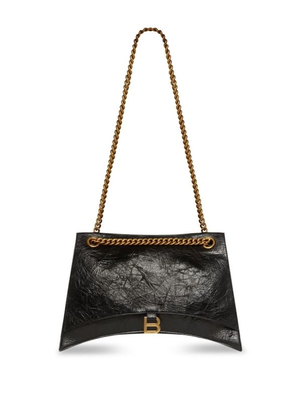 Balenciaga logo-plaque leather shoulder bag - Image 6