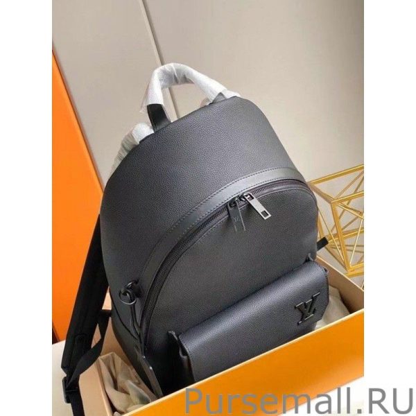 All Black Aerogram Backpack M57079 - Image 9