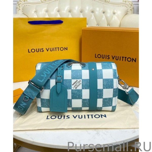 City Keepall N50076 Light Blue - Image 9