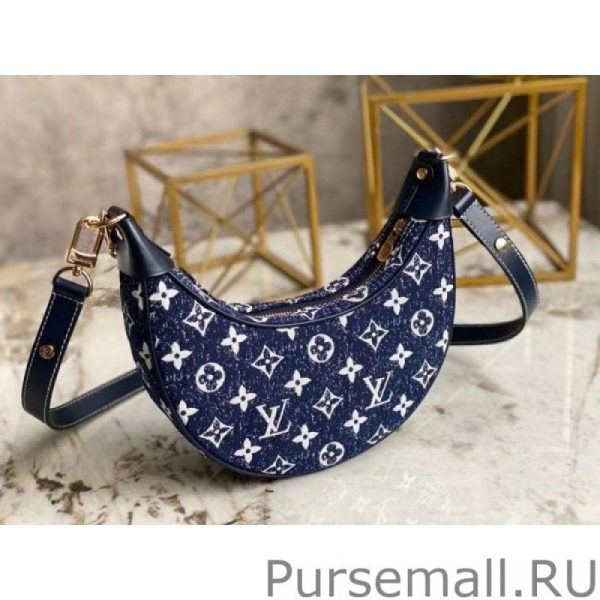 Loop Bag In Monogram Denim M81166 - Image 9