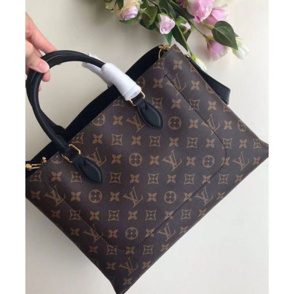 Flower Tote Monogram Canvas M43550 Black - Image 9