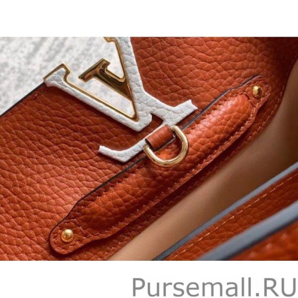 Capucines BB Bag In Brown Leather M59266 - Image 9