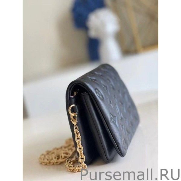 Black Coussin Pochette Bag M80742 - Image 9