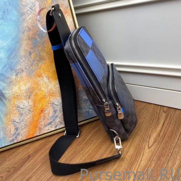Avenue Sling Bag Damier Graphite Giant N40404 - Image 9