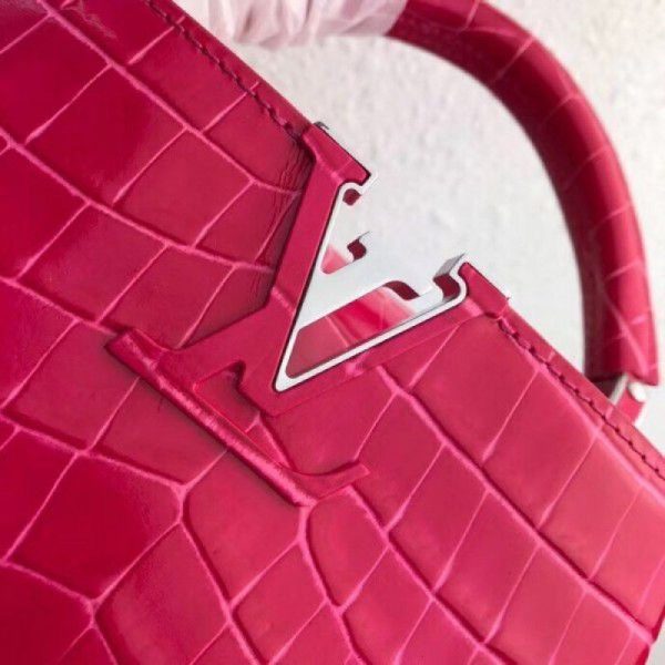 Capucines Mini Crocodile Bag N93163 - Image 9