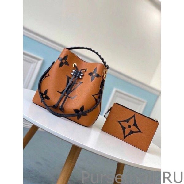 LV Crafty NeoNoe MM Caramel Bag M56888 - Image 9