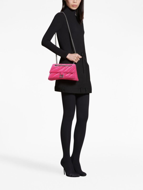 Balenciaga small Crush chain-strap shoulder bag - Image 2