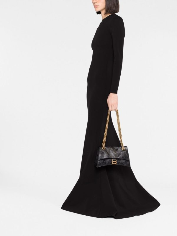 Balenciaga Crush small leather shoulder bag - Image 2