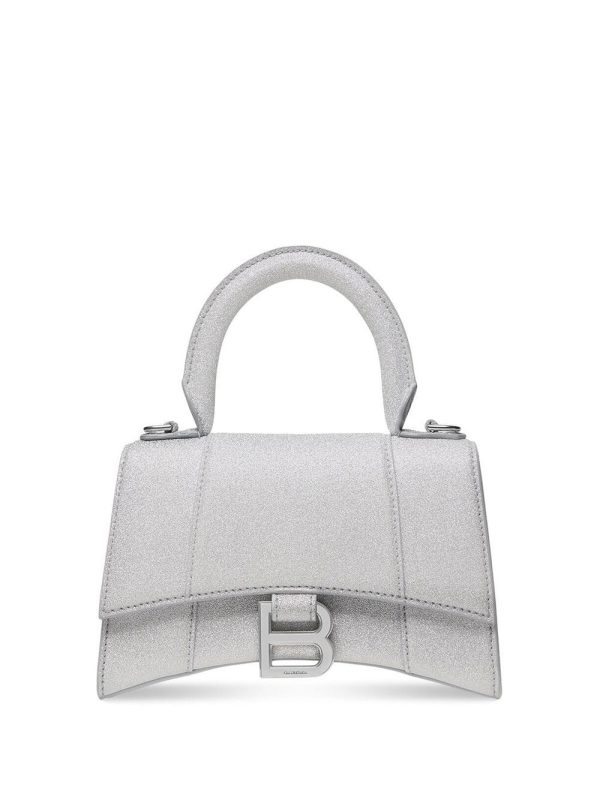 Balenciaga Hourglass glittered tote bag