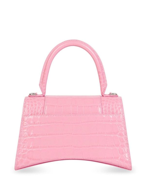 Balenciaga Hourglass crocodile-embossed small handbag - Image 2