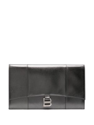 Balenciaga Hourglass flat clutch bag