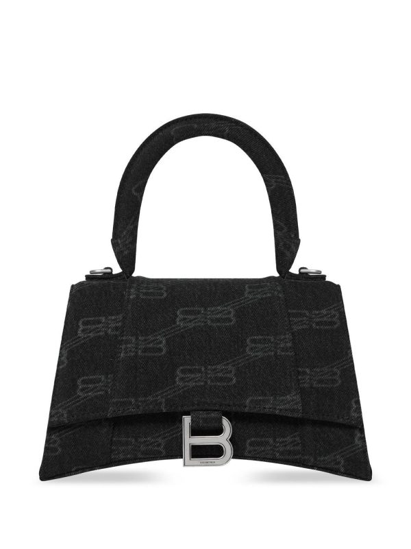 Balenciaga Hourglass BB-monogram small handbag