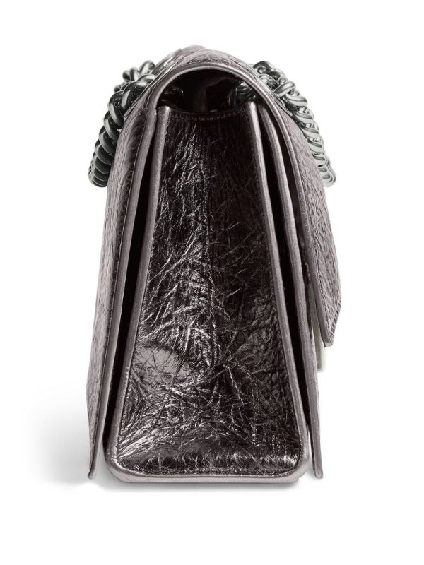 Balenciaga small Crush chain-strap shoulder bag - Image 5