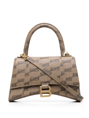 Balenciaga Hourglass BB Monogram top-handle S tote bag