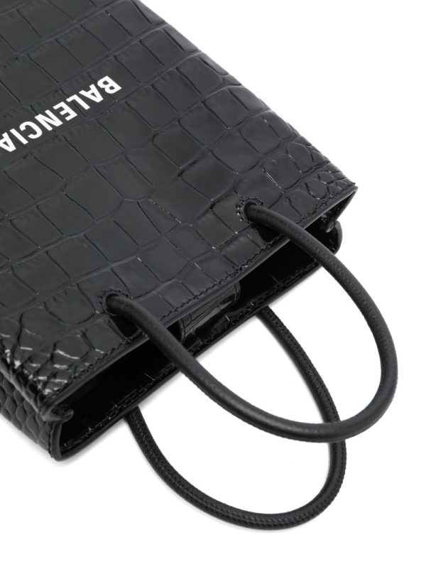 Balenciaga Shopping mini phone bag - Image 4