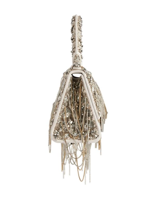 Balenciaga extra-small Hourglass sequined bag - Image 4