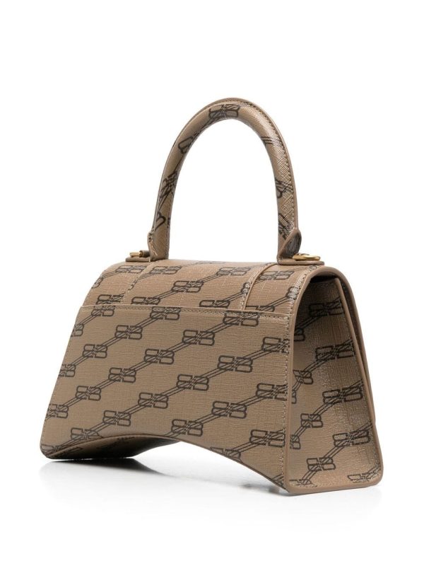 Balenciaga Hourglass BB Monogram top-handle S tote bag - Image 4
