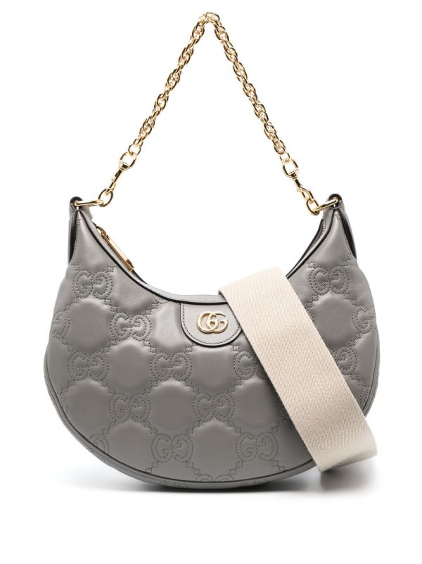 Gucci small GG matelassé shoulder bag