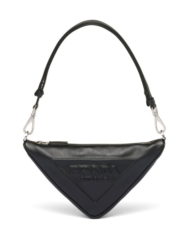 Prada Triangle leather mini bag