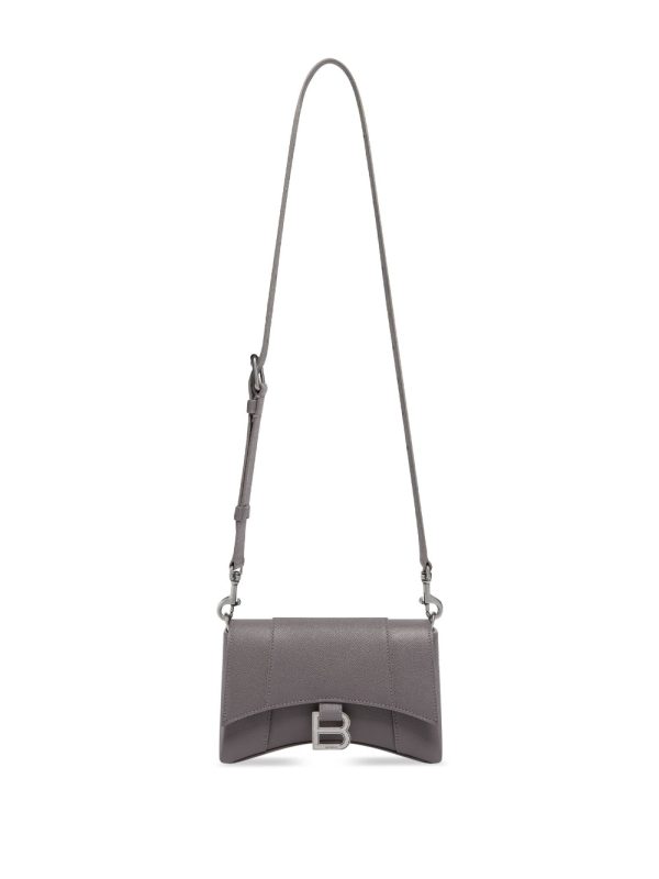Balenciaga Downt leather crossbody bag