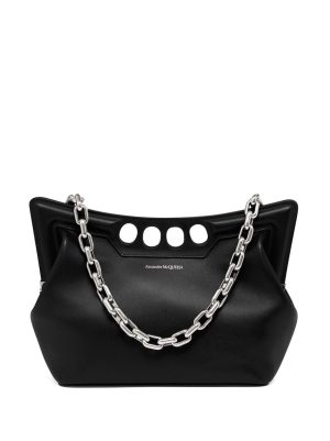 Alexander McQueen The Seal quilted shoulder bag