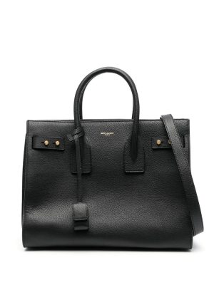 Saint Laurent Sac de Jour grained tote bag