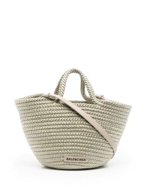 Balenciaga Ibiza woven basket bag