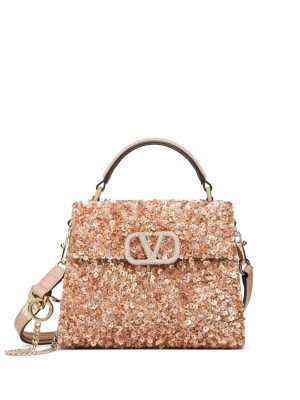 Valentino Garavani mini VSling embroidered handbag