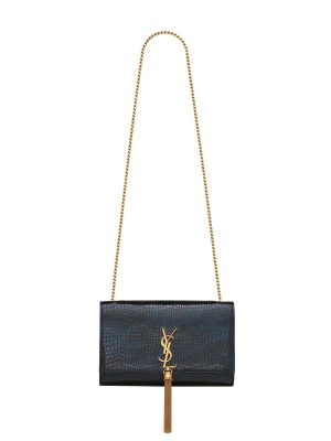 Saint Laurent embossed-effect chain-link bag