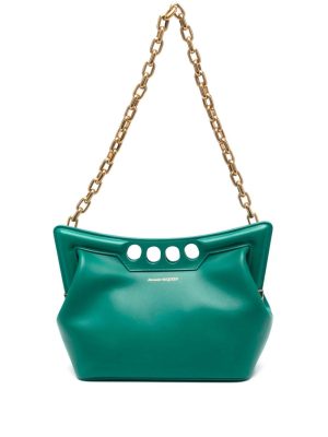 Alexander McQueen small The Peak leather shoulder bag