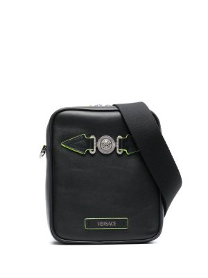 Versace Medusa Biggie leather crossbody bag
