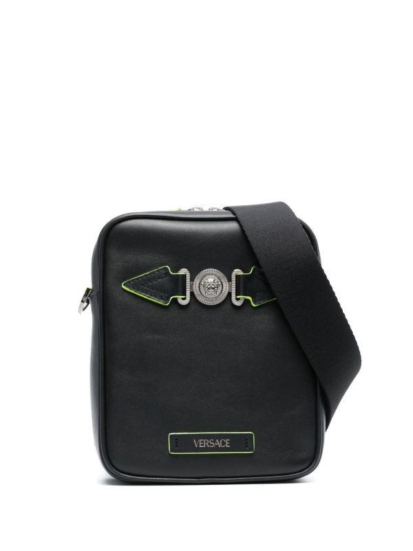 Versace Medusa Biggie leather crossbody bag