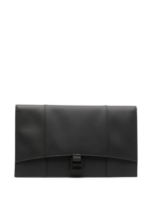Balenciaga Hourglass flat clutch bag