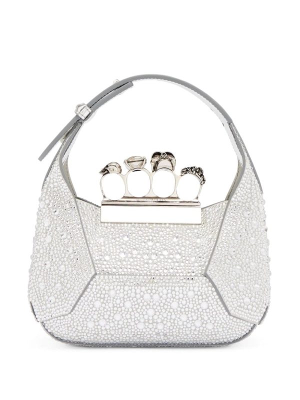 Alexander McQueen The Jewelled crystal mini bag