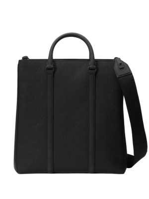 Gucci GG Supreme-debossed tote bag