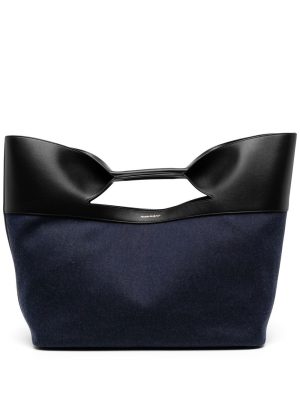Alexander McQueen logo-print tote bag
