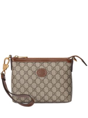 Gucci GG-canvas messenger bag