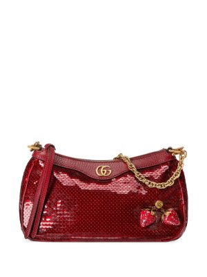 Gucci small Ophidia sequinned shoulder bag