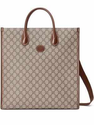 Gucci Interlocking G logo-plaque tote bag