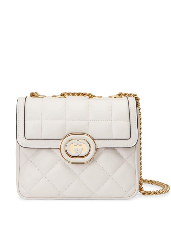 Gucci Deco quilted logo shoulder bag