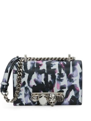 Alexander McQueen mini jewel satchel-bag