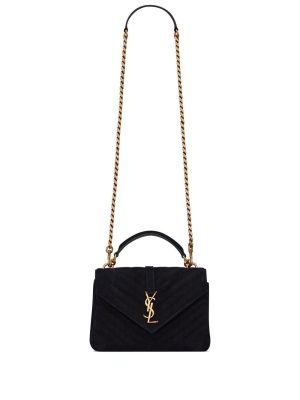 Saint Laurent College medium quilted chain bag
