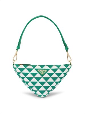 Prada embroidered jacquard mini bag