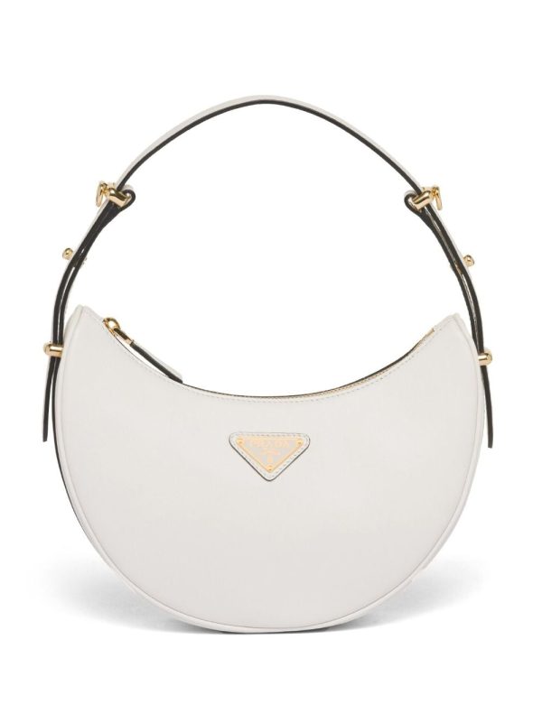 Prada Arqué leather shoulder bag