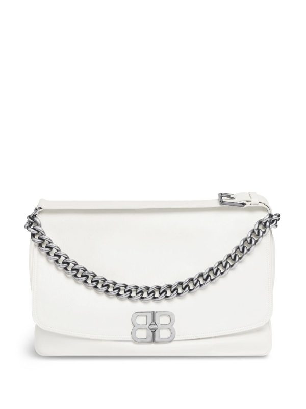 Balenciaga large BB Soft Flap leather shoulder bag
