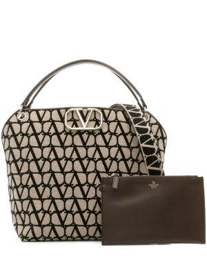 Valentino Garavani Toile Iconographe canvas tote bag