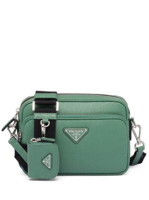 Prada saffiano-leather shoulder bag